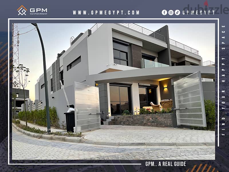 Hot Deal Villa Quatro 213m for Sale in Patio Zahraa Sheikh Zayed ready to move فيلا كواترو للبيع في باتيو الزهراء زايد 1