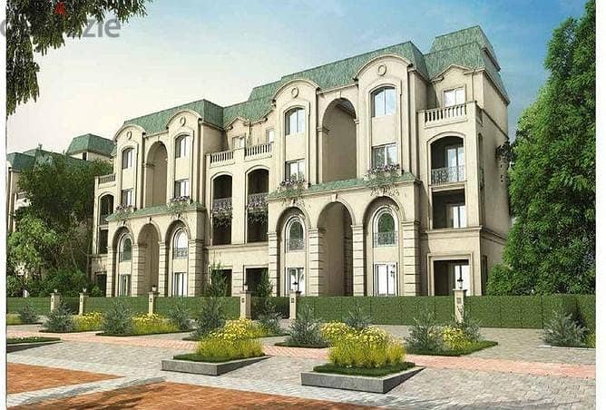 Duplex 265. M with Roof 80. M in L'avenir Mostakbal City Ready to Move semi finished overlooking landscape 8