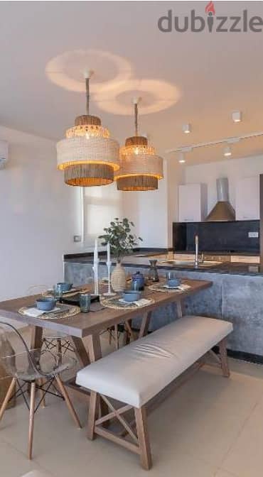 Two-bedroom apartment for sale, 115 sqm, with 85 sqm garden, in Bloom Fields Compound, Tatweer Misr Company, in Mostakbal City, with a 10% down paymen 9