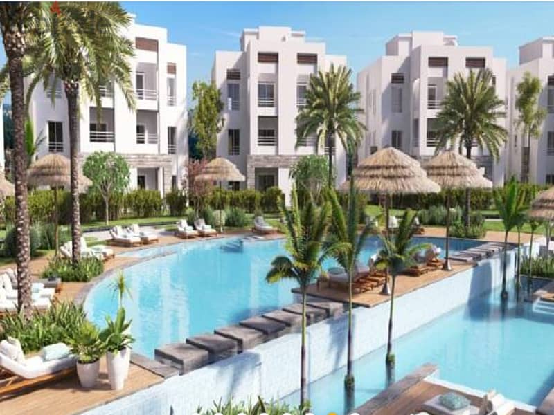 Book at the best price in Al-Ahly Sabbour’s latest projects in Ras Al-Hekma | View on the lagoon | New launch * summer North Coast * 8