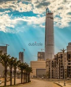 Office of 28 meters with a 10% discount and 10% down payment in the CBD area in front of the iconic tower with the most powerful Saudi developer 0