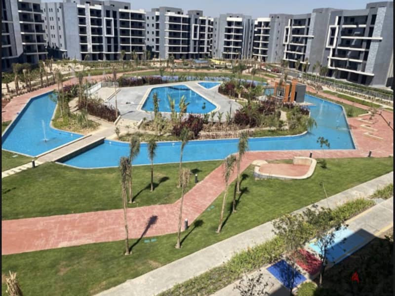 With only 10% down payment, own your apartment with garden  immediately in Sun Capital Compound in the heart of October with a view of the landscape 5