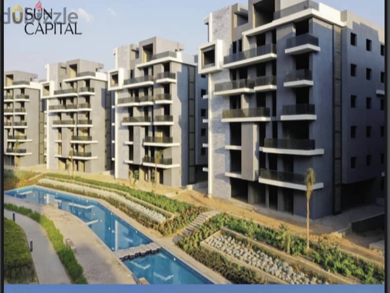 With only 10% down payment, own your apartment with garden  immediately in Sun Capital Compound in the heart of October with a view of the landscape 7