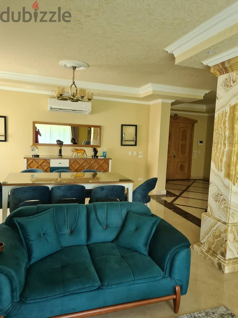 For Rent Modern Furnished Villa in Compound Aswar 2