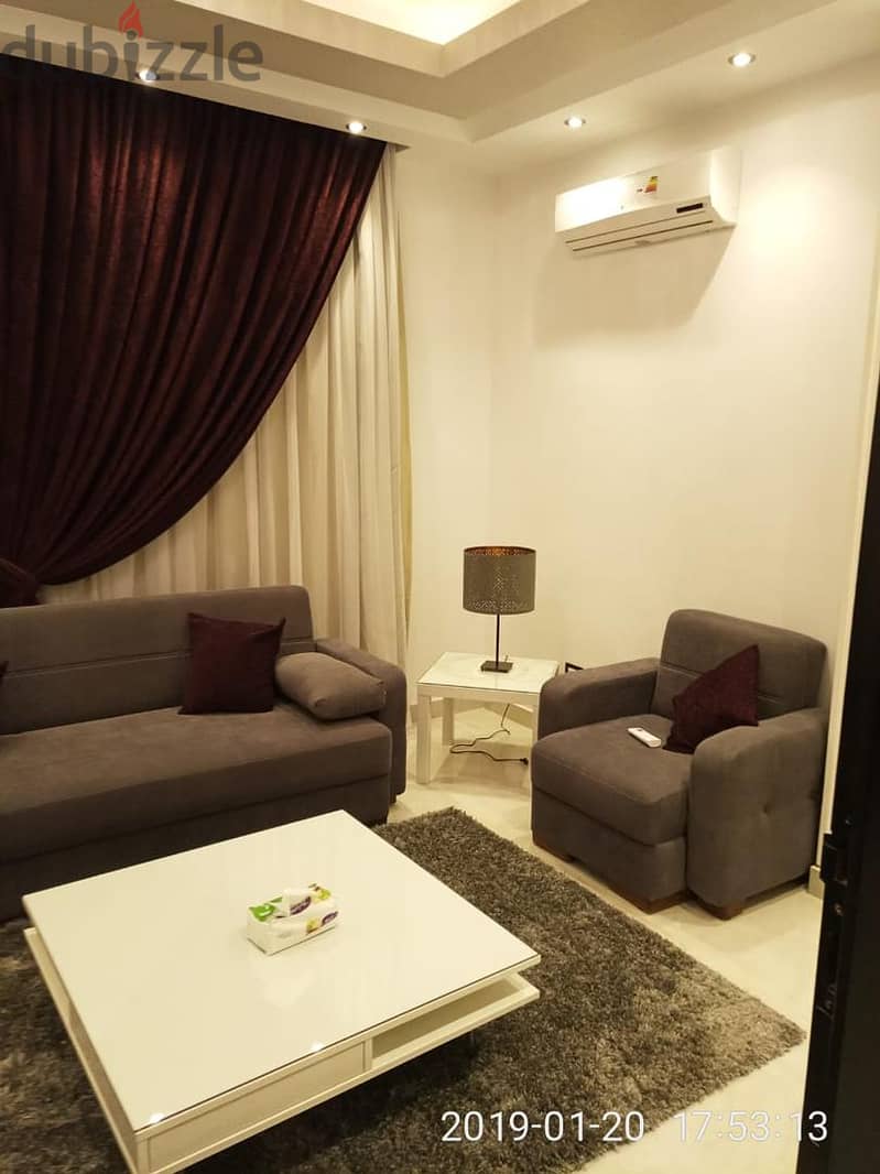 For Rent Furnished Apartment in Compound The Waterway 3