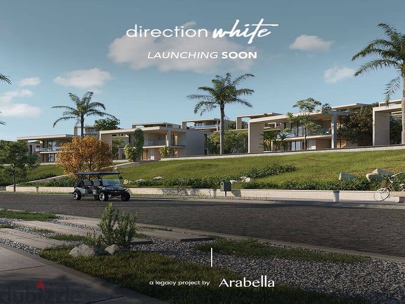 Own at a launch discount a fully finished chalet with air conditioners and kitchen in Ras Al Hekma - Direction White 21