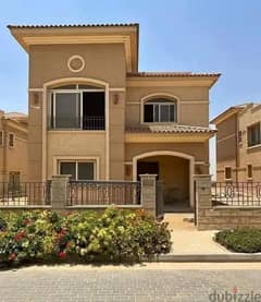 Corner townhouse villa for sale in Stone Park Compound, Fifth Settlement, in installments over 7 years