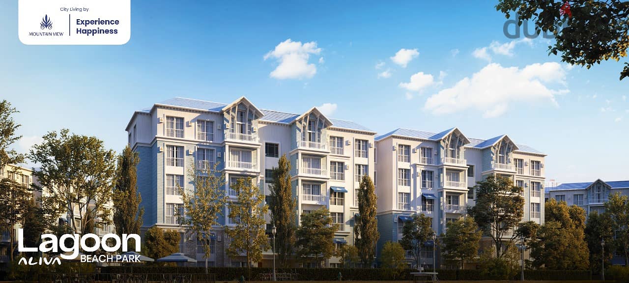 Apartment with lake view and green spaces, area of 145 square meters, very distinctive division, in Aliva Mountainview Compound, the future, installme 6