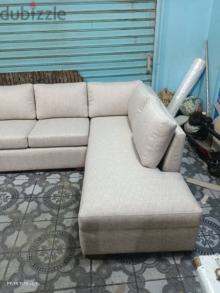 L-shape living room couch 4