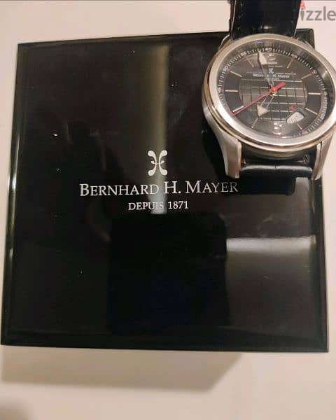 ساعة سويسرية اصلية bernard h mayer 2