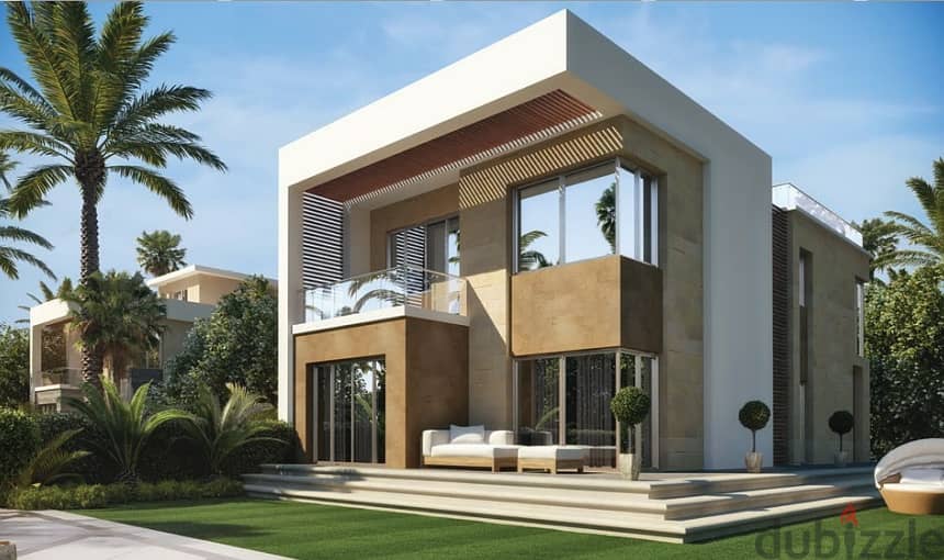 S Villa for sale in Mostakbal City (Sarai Compound) with roof and garden near all services with 10% down payment and installments over 8 years 1