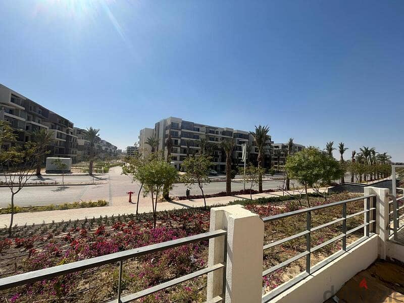شقة بحديقة رائعة جاهزة للاستلام في بالم هيلز | القاهرة الجديدة 1
