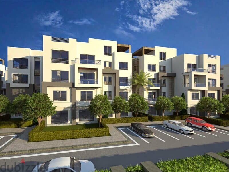 Apartment with wonderful garden ready to move in Palm Hills | New Cairo 2