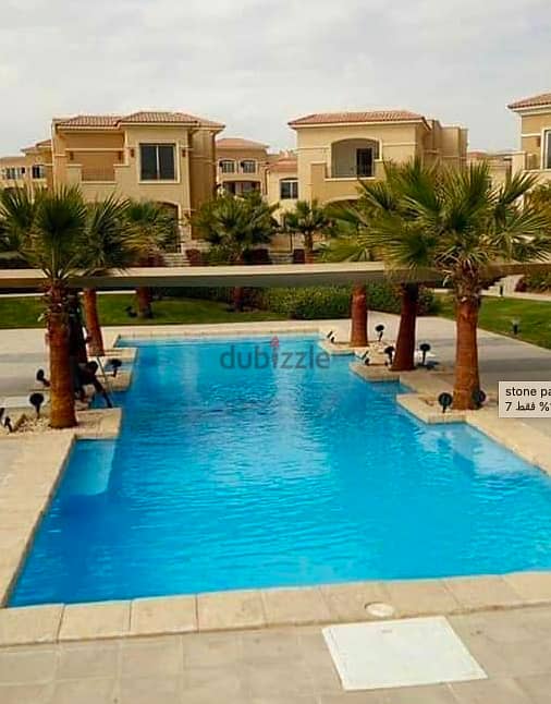 Penthouse with roof 288 sqm + 31 sqm roof in Stone Park Compound New Cairo in Fifth Settlement with the lowest down payment and the longest repayment 2