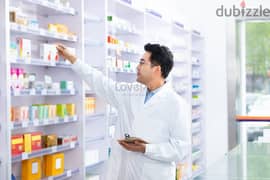 A pharmacy in the largest main square, corner on the Amal Axis and the Ministries Axis, in the middle of the largest residential density, in front of