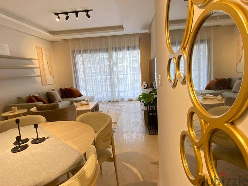 Furnished apartment for rent in ZedWest Compound SheikhZayed 6