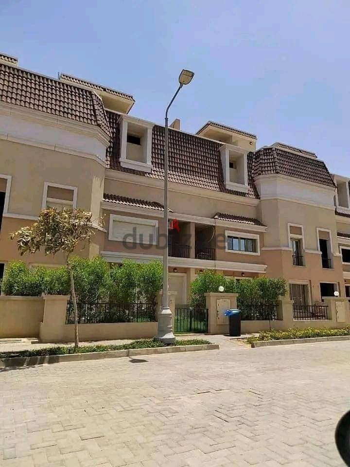 S Villa for sale in New Cairo, Sarai Corner Open View Compound, next to Madinaty Villas, directly facing the Suez Road, Sarai New Cairo 7