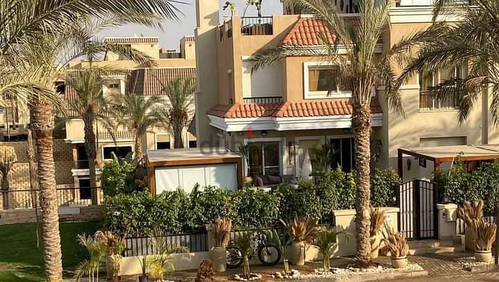 S Villa for sale in New Cairo, Sarai Corner Open View Compound, next to Madinaty Villas, directly facing the Suez Road, Sarai New Cairo 14