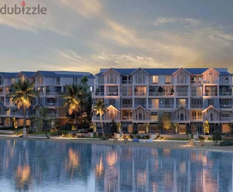 3-bedroom apartment without down payment and 7-year installments with the most powerful development companies, Mountain View, the best location and th 12