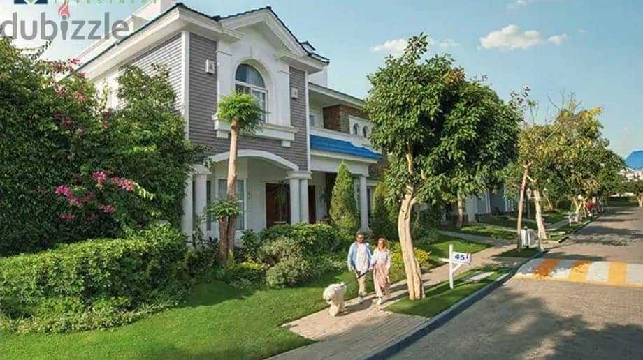 Duplex with garden without down payment and 7 years installments in the largest and most distinguished compound in Mostakbal City with Mountain View w 3