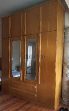 Closet used, beech wood in good condition