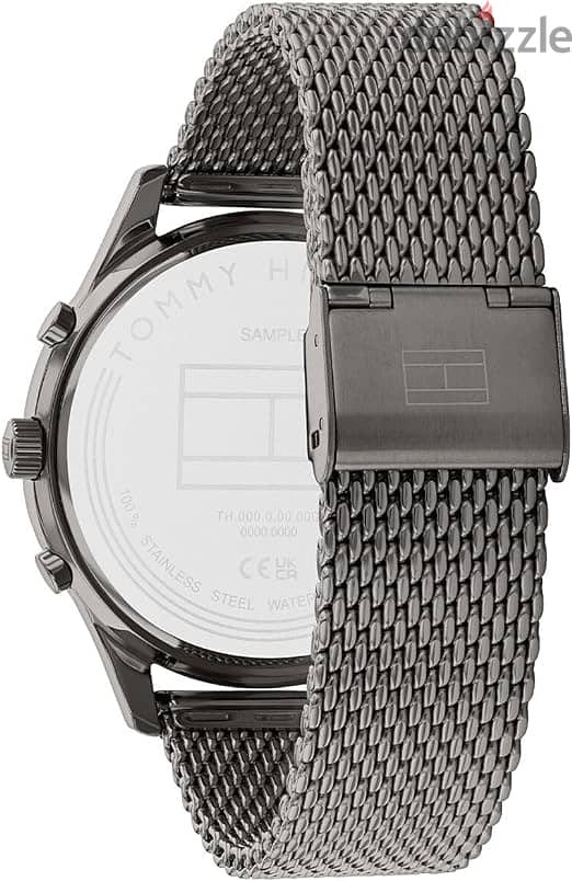 Tommy Hilfiger Analogue Watch for Men with Mesh Bracelet 2