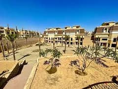 Ground floor apartment with Garden , 4 years delivery  installments, up to 8 years in Sarai Compound
