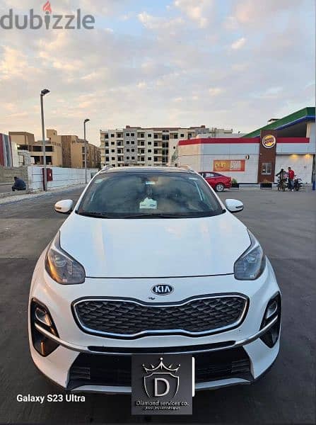 كيا سبورتاج موديل 2022للأيجار توب لاين بانوراما Kia Sportage for rent 0