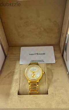 Saint Honore’ Swiss watch with guaranteed diamonds
