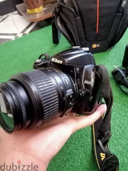 كاميرا Nikon 5000d  بكل مشتملاتها كسر زيرو بدون اى عيوب 2