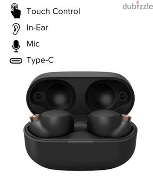 WF1000XM4 Noise Cancelling Truly Wireless EarBuds Headphones Black 1