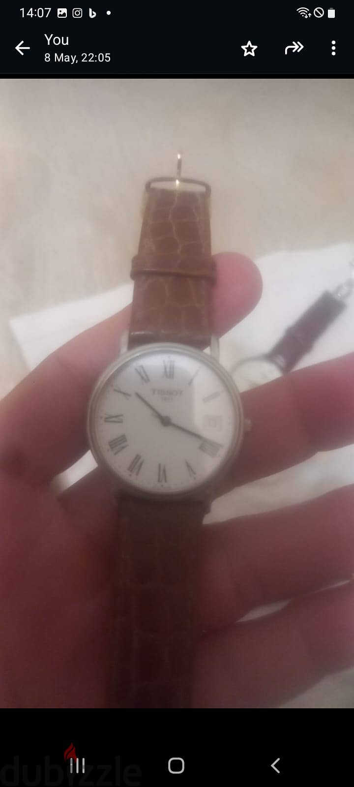ساعة Tissot سويسري الاصلية بسعر مميز 2