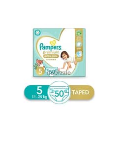 Pampers Premium Extra care diapers Size 5