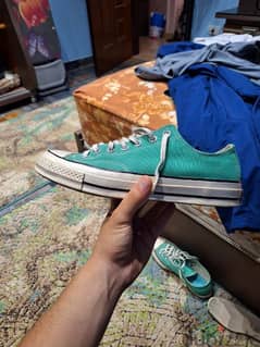 Converse all star chuck taylor 70 low top amazon green
