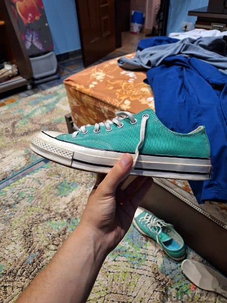 Converse all star chuck taylor 70 low top amazon green 1