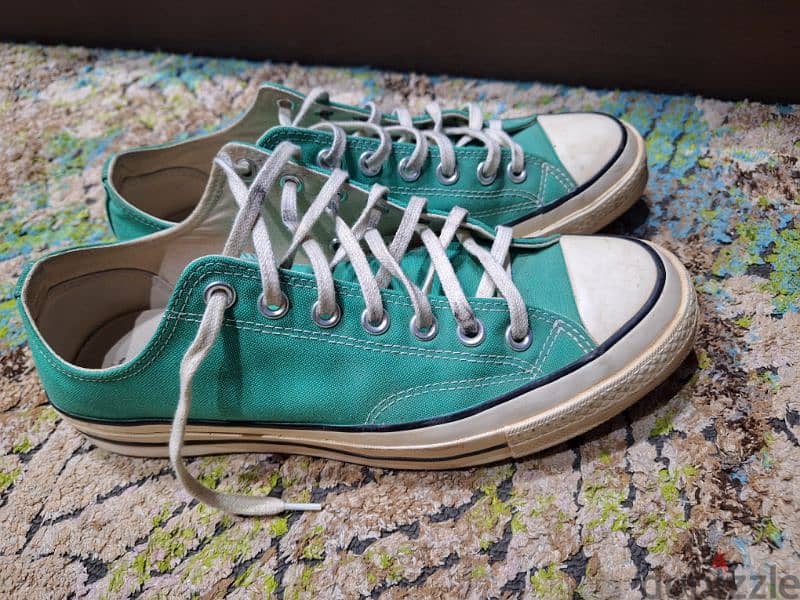 Converse all star chuck taylor 70 low top amazon green 3