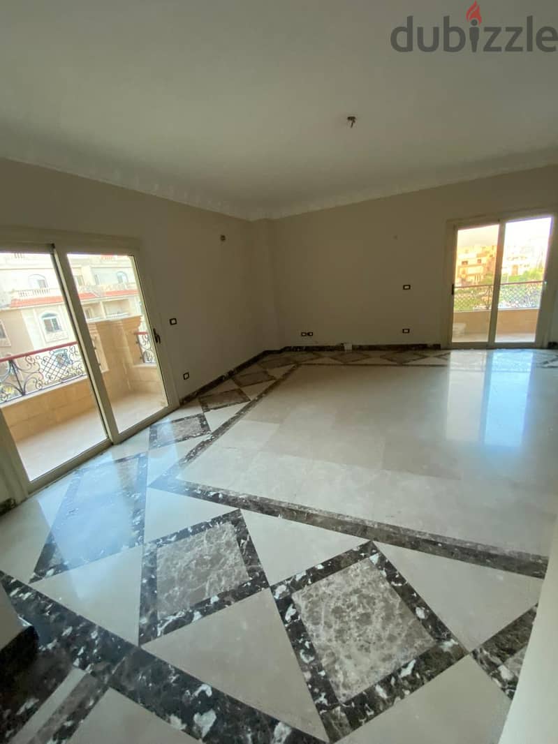 Apartment for rent in South Academy, next to Downtown, Cairo Festival, and the Northern 90th  View Garden 1
