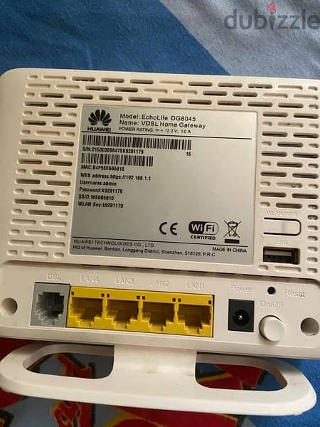 WE Huawei ADSL/VDSL Router 1
