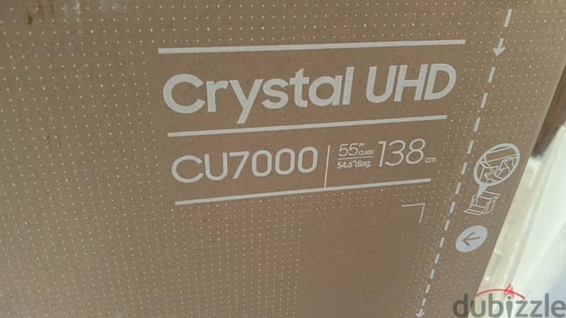 55" Class Crystal UHD CU7000 Samsung smart tv 4
