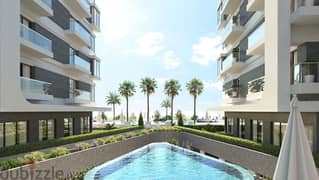 Live and invest in a ground floor room + 20 meter garden with a distinctive view in front of the Corniche with the lowest down payment and the longest