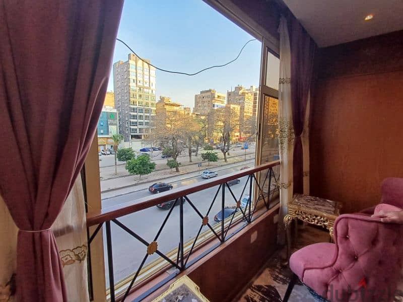 شقة مفروشة للايجار على شارع جامعة الدول العربية الرئيسى 3