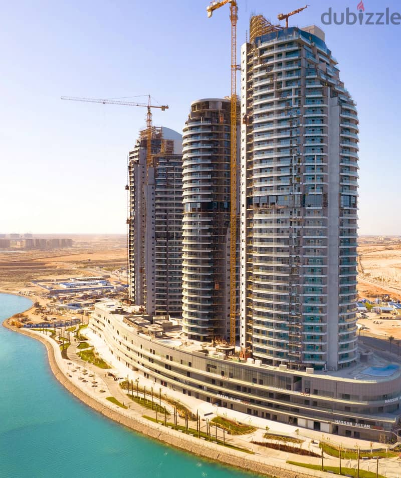 apartment 230 sqm for sale full sea view in alamein towers ( fully finshed with AC'S ) 3