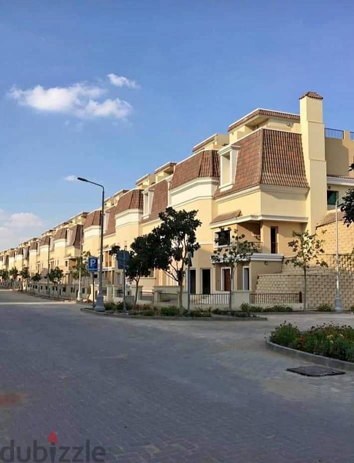 Villa 175m for sale in Sarai New Cairo Wall in Madinaty Wall With Cash Discount Up To 39% 5