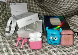 Original Apple Airpods First Generation Painted with box and charger