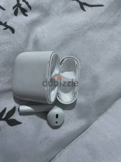 2nd gen Apple Airpods only the left one with the charging case 0
