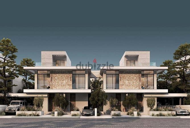 Finished townhouse villa for sale in Hills Of One New Zayed October 200m with 8 installments تاون هاوس فيلا للبيع في الشيخ زايد اكتوبر هيلز او وان 10
