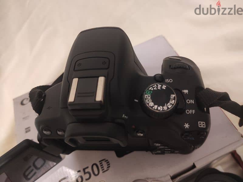 كاميرا كانون d650 استعمال خفيف وارد الخارج . 1