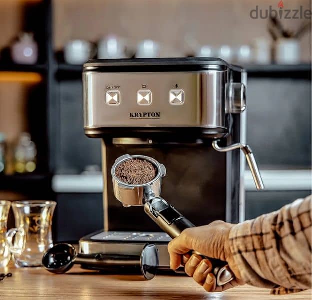 ماكينة قهوه (اسبريسو) وكابتشينو 1