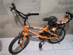 دراجة bmx برتقالي