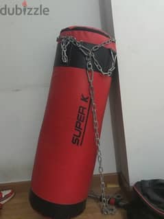 punching bag/sand bag used twice for sale 0